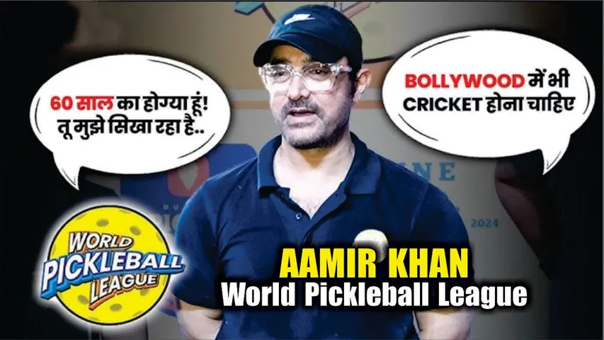 Aamir Khan & Ali Fazal played a friendly pickleball match | World Pickleball League  | Aamir Khan