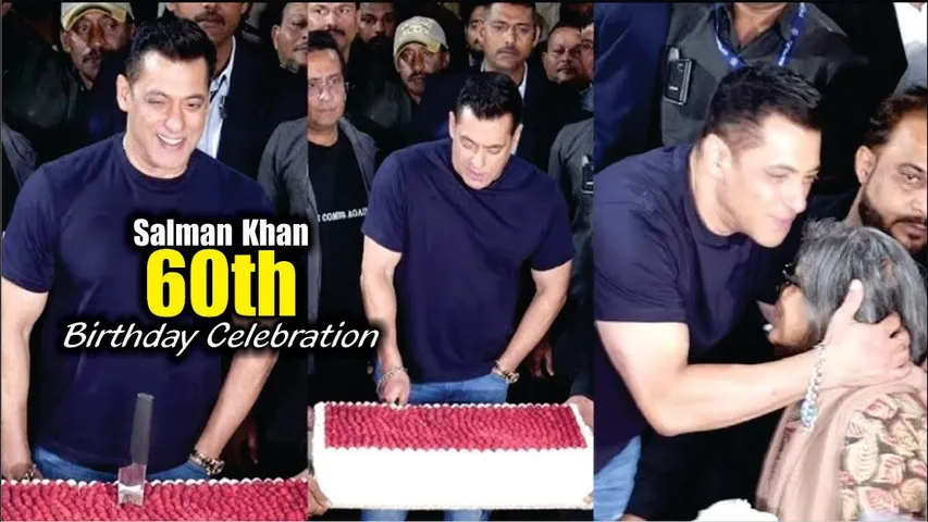 Salman Khan 60th Birthday Celebration At Panvel Farmhouse | Cake Cutting With Media & Fans