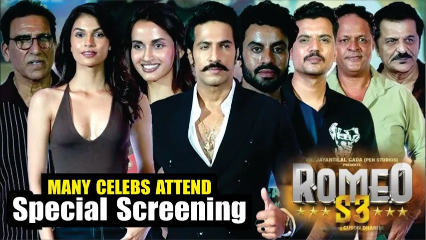 Romeo S3 Special Screening | Thakur Anoop Singh, Shivaani Jaadhav, Mukesh Rishi, Javed Rizvi & More