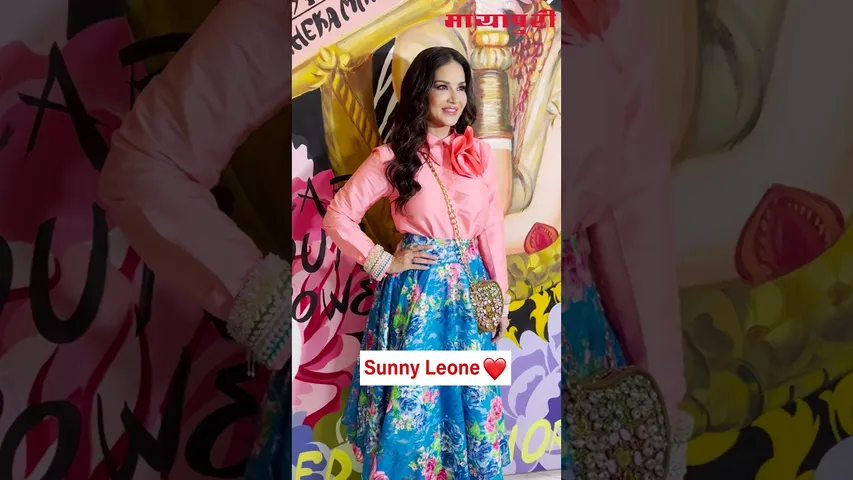 sunnyleone turned heads at the launch of Maheka Mirpuri’s Spring/Summer 2025 Collection.