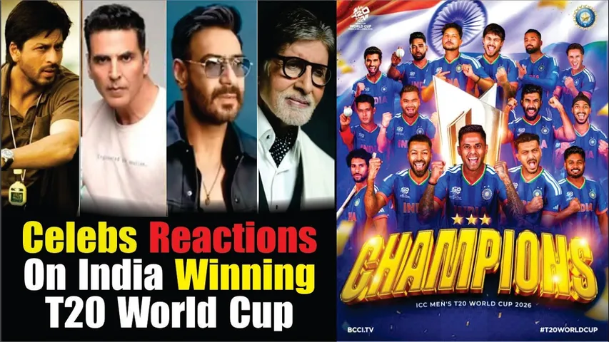 Celebs Reaction on India Winning T20 World Cup | Shah Rukh Khan, Akshay Kumar, Ajay Devgn, Virat