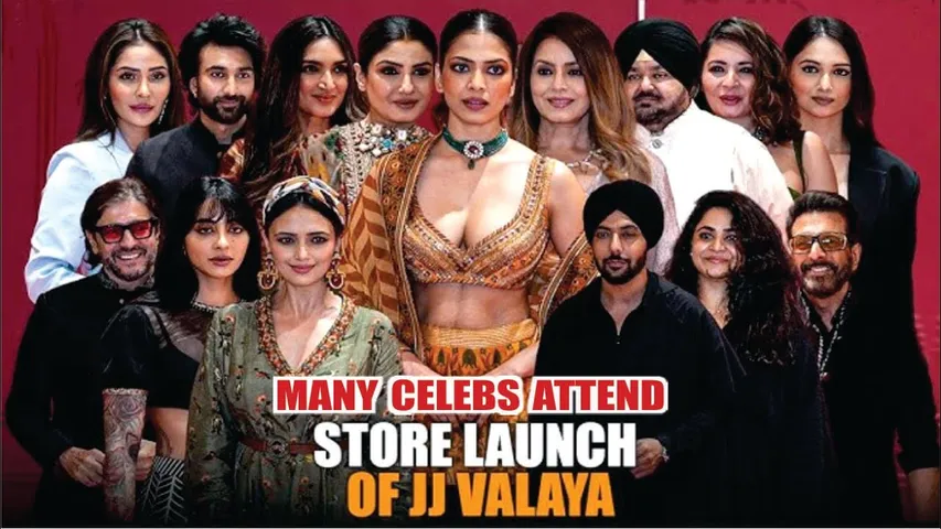 Raveena Tandon, Mahima Chaudhary, Malavika Mohanan, Chunky Pandey & More At JJ Valaya Store Launch