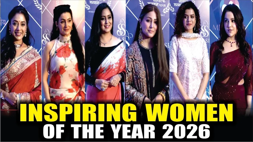 HINA KHAN, RUPALY GANGULY, PALAK MUCHHAL, ANUP SONI & MORE AT INSPIRING WOMEN OF THE YEAR 2026
