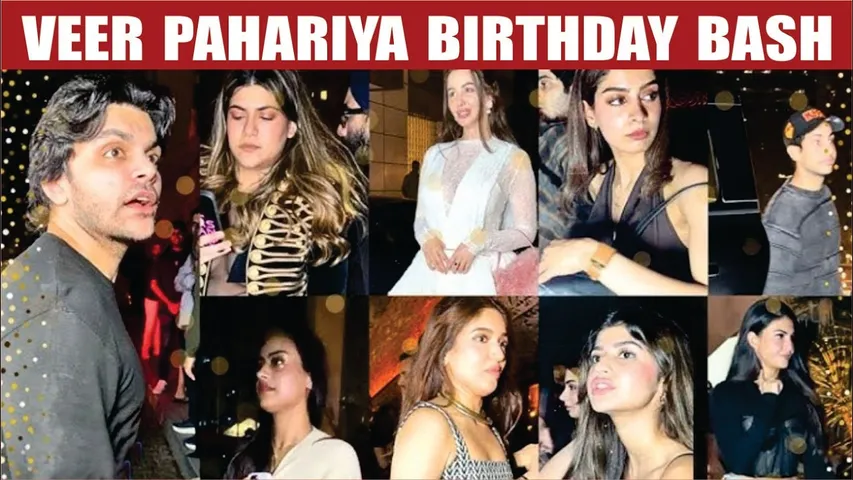 Janhvi Kapoor, Jacqueline Fernandez, Badshah, Agastya Nanda & More At Veer Pahariya’s Birthday Bash
