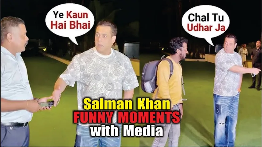 Salman Khan FUNNY MOMENTS with Media | Salman Masti With Paparazzi During Sikandar Movie Promotions
