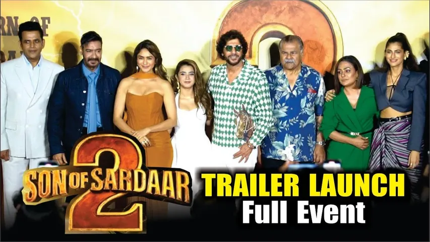 Son Of Sardaar 2 | Official Trailer Launch | Ajay Devgn, Mrunal Thakur, Ravi Kishan, Chunky Pandey