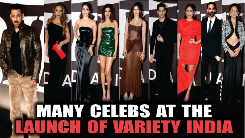 Salman Khan, Tiger Shroff, Rakul Preet, Akshya Kumar, Sidharth Malhotra At Launch of Variety India