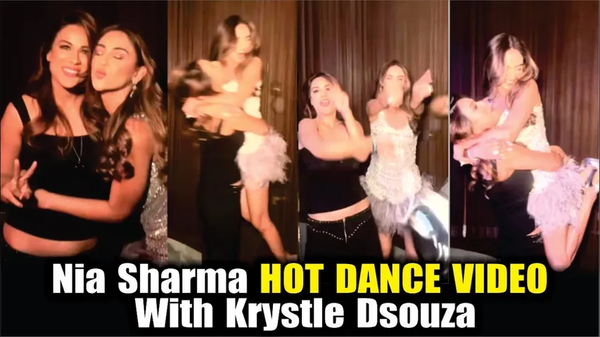 Nia Sharma HOT Dance With Krystle D'souza | Nia Sharma Dance On Shararat Song With Krystle D'souza
