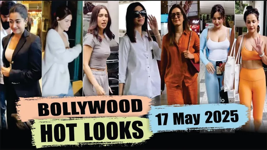 Bollywood Actress Hot Look | Kriti Sanon | Rashmika Mandanna | Aditi | Bhumi Pednekar | 17 May 2025