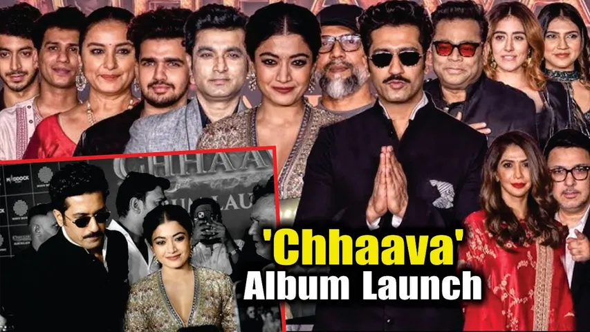 'Chhaava' Album Launch | Vicky Kaushal | Rashmika Mandanna | A R Rahman | Laxman Utekar | Jonita