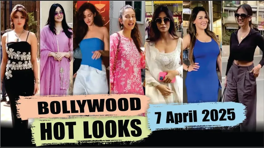 Bollywood Actress Hot Look | Urvashi Rautela | Disha Patani | Rakul Preet | 7th April 2025 | 10 Pm