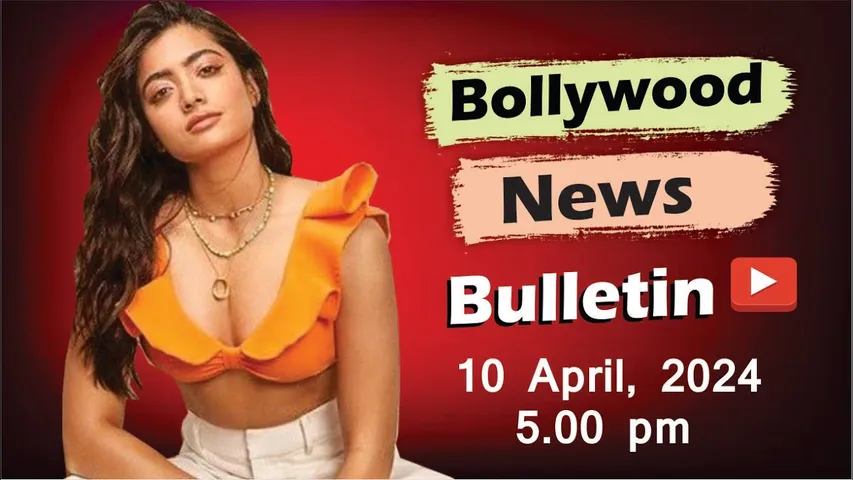 Bollywood Latest News | Rashmika Mandanna | Sunny Deol | Ananya Panday | Jaat | 10 April 2025 | 5 Pm
