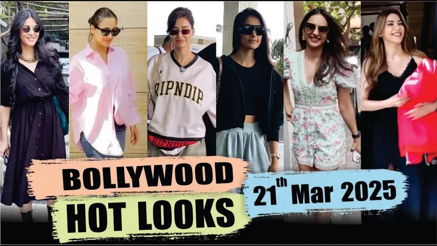 Bollywood Actress Hot Look | Disha Patani | Pooja Hegde | Malaika Arora | 21st March 2025 | 10 PM