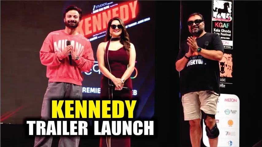 KENNEDY | TRAILER LAUNCH | SUNNY LEONE | RAHUL BHAT | ANURAG KASHYAP | KENNEDY TRAILER