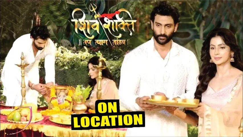 Shiv Shakti :Tap Tyag Tandav | On Location | Ram Yashvardhan Aur Subha Rajput Ne Ki Navratri Puja