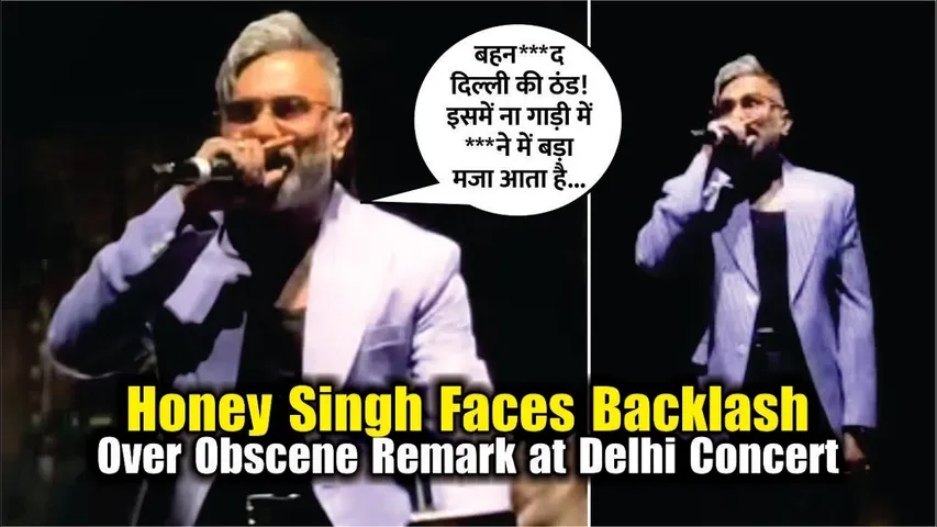 Honey Singh's Bold and Unfiltered Remark at Delhi Concert | Honey Singh Delhi Concert Viral Video