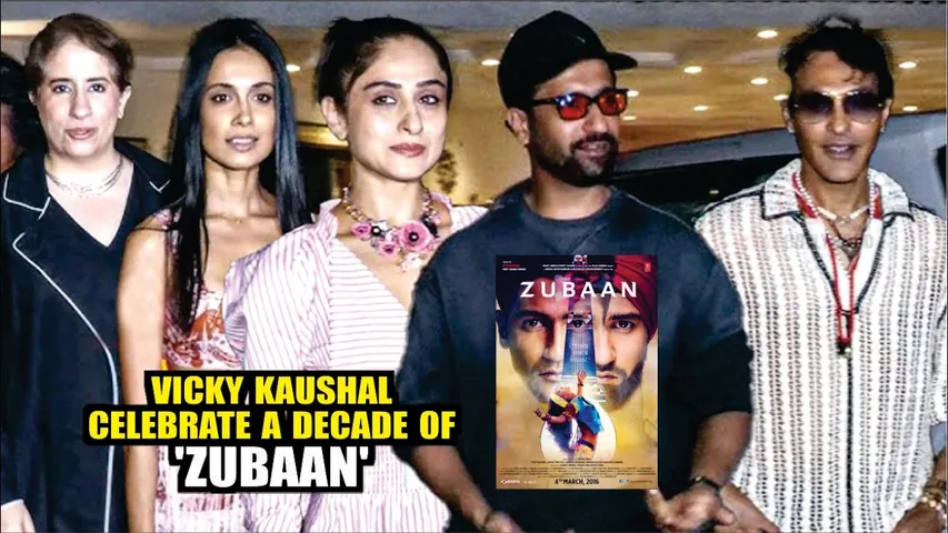 VICKY KAUSHAL CELEBRATE A DECADE OF ZUBAAN | SARAH JANE DIAS, GUNEET MONGA, MEET BROS, HUNAR HALE