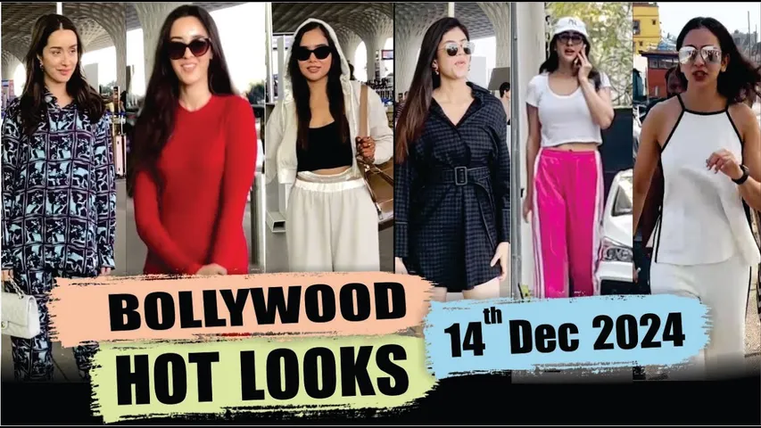 Bollywood Actress Hot Look | Shraddha Kapoor | Sara Ali Khan | Rakul Preet | 14th Dec 2024 | 10 Pm