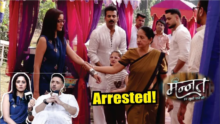 Mannat | On Location | Vikrant Ne Kyu Uthaye Mannat Ke Khilaf Sawal, Arrest Hui Mannat!