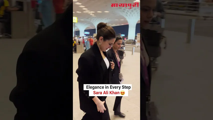 Sara Ali Khan keeping it comfy yet classy at the airport ✨🎒