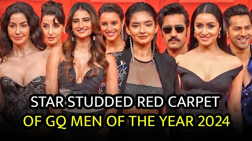 GQ Men of the Year 2024: Star-Studded Red Carpet Night I Tripti Dimri I Shraddha I Varun Dhawan