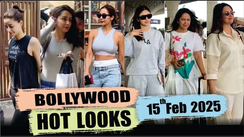 Bollywood Actress Hot Look | Shraddha kapoor | Ananya Pandey | Malaika Arora | 15th Feb 2025 | 10 Pm