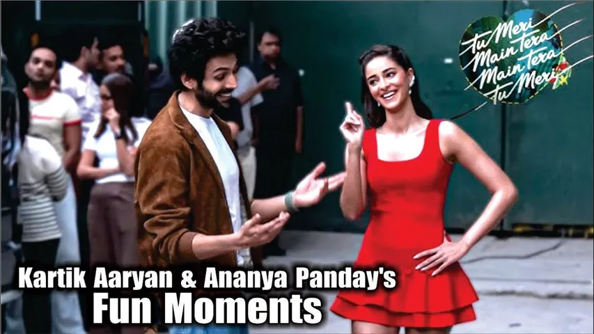 Kartik Aaryan & Ananya Panday's Fun Moments While Promoting ‘TU MERI MAIN TERA MAIN TERA TU MERI’