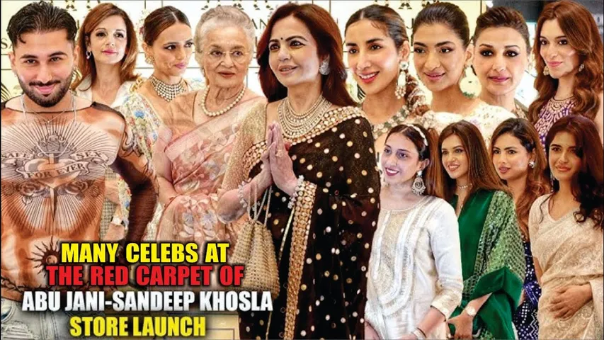 Nita Ambani, Sonali Bendre, Asha Parekh & More Grace Abu Jani Sandeep Khosla's Luxury Store Launch