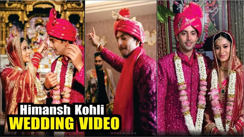 Yaariyan Actor Himansh Kohli Wedding Video | Himansh Kohli gets married in a private ceremony