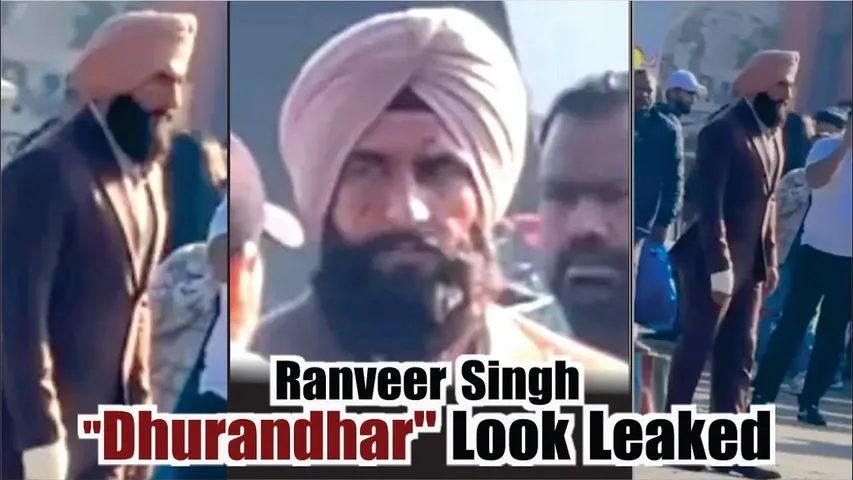 Ranveer Singh's Punjabi Look Leaked From Dhurandhar Sets | Ranveer Singh Dhurandhar Look Leaked