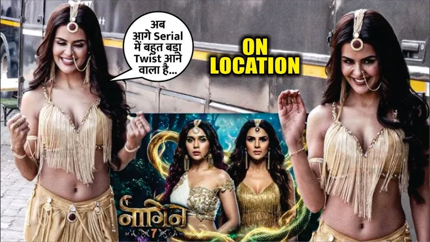 Naagin 7 | On Location | Priyanka Chahar Chaudhary’s Golden Look in Naagin 7 | Priyanka Chahar