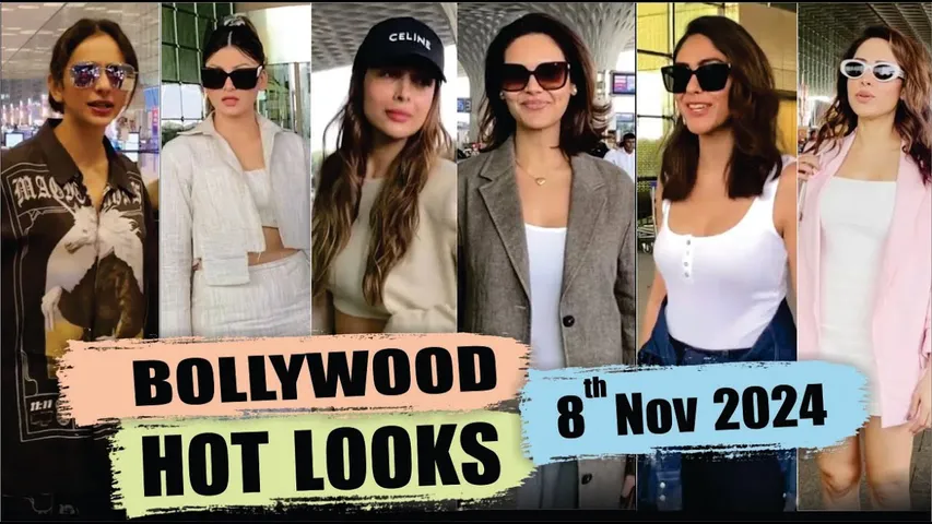 Bollywood Actress HOT LOOK | Rakul Preet | Nushrratt Bharuccha | Malaika Arora | 8th Nov 2024 |10 Pm