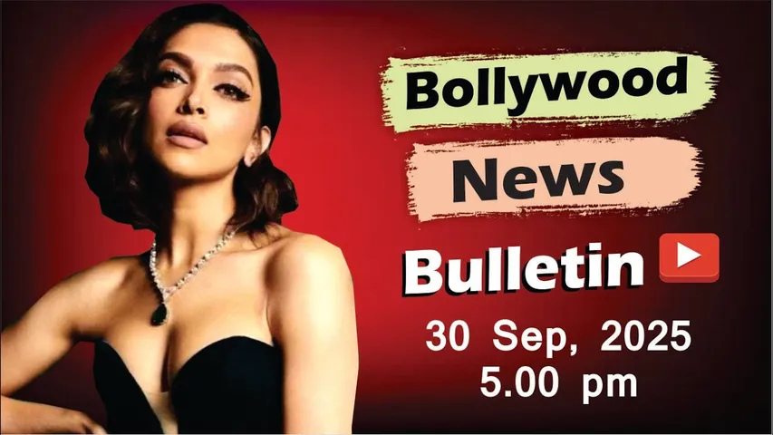 Bollywood Latest News | Deepika Padukone | Rashmika Mandanna | Kriti Sanon | 30th Sep 2025 | 5 Pm