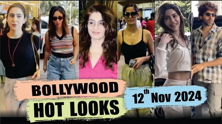 Bollywood Actress Hot Look | Kareena Kapoor | Sara Ali Khan | Raveena Tandon | 12th Nov 2024 | 10 Pm