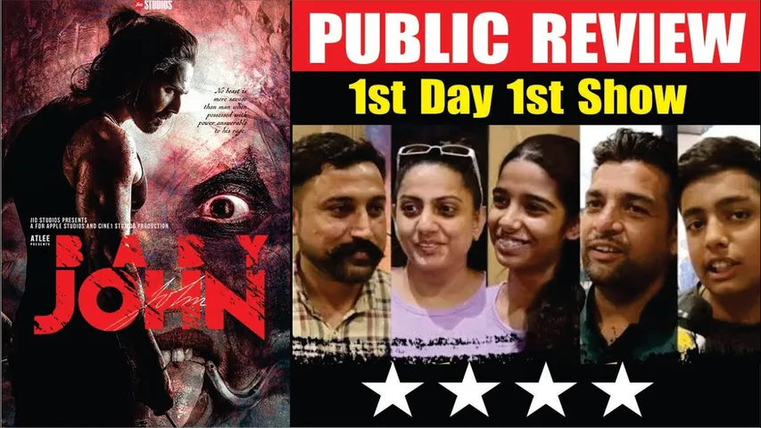 Baby John Public Review | 1ST DAY 1ST SHOW PUBLIC REVIEW OF BABY JOHN | Baby John Public Reaction