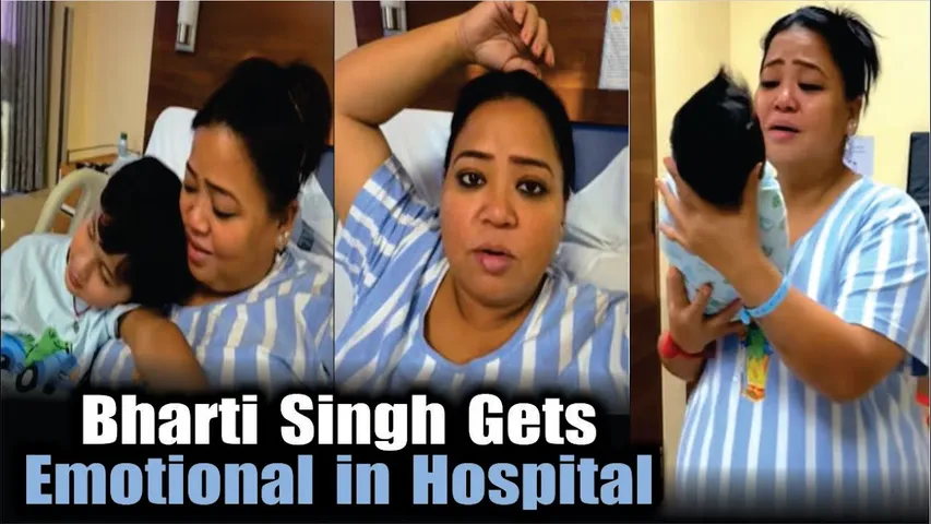 Bharti Singh Gets Emotional As She Holds Her Newborn Baby For The First Time | Bharti Singh