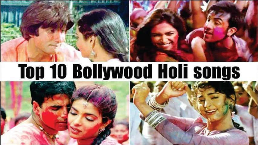 Bollywood Holi 2025 | Top 10 Bollywood Holi songs | Bollywood Holi party 2025 |  Bollywood Holi