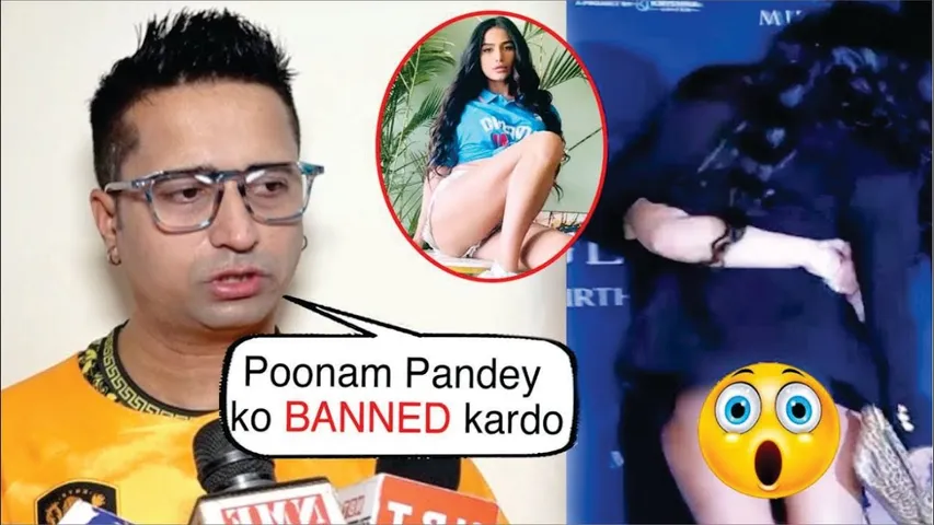 'पूनम आगे से Kaali और पीछे से Gori हो रही है! Faizan Ansari SHOCKING Comment on Poonam Pandey
