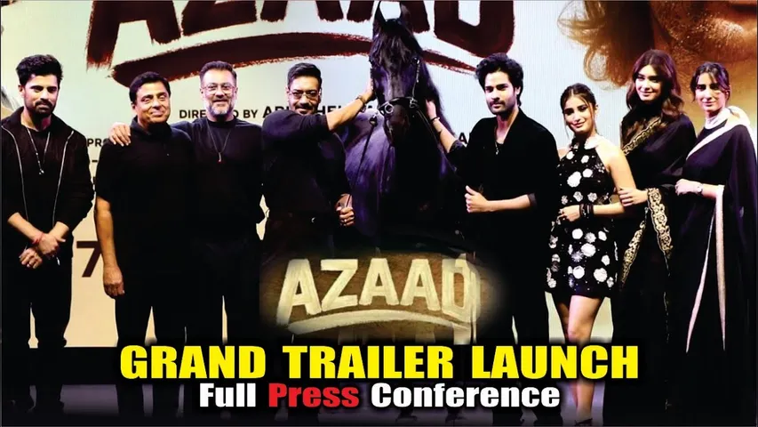 Azaad | Official Trailer Luanch | Ajay Devgan, Aaman Devgan, Rasha, Diana P, Abhishek Kapoor, Mohit