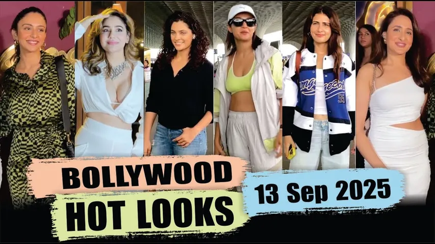 Bollywood Actress Hot Look | Rakul Preet Singh | Kangana Sharma | Fatima Sana Shaikh | 13 Sep 2025