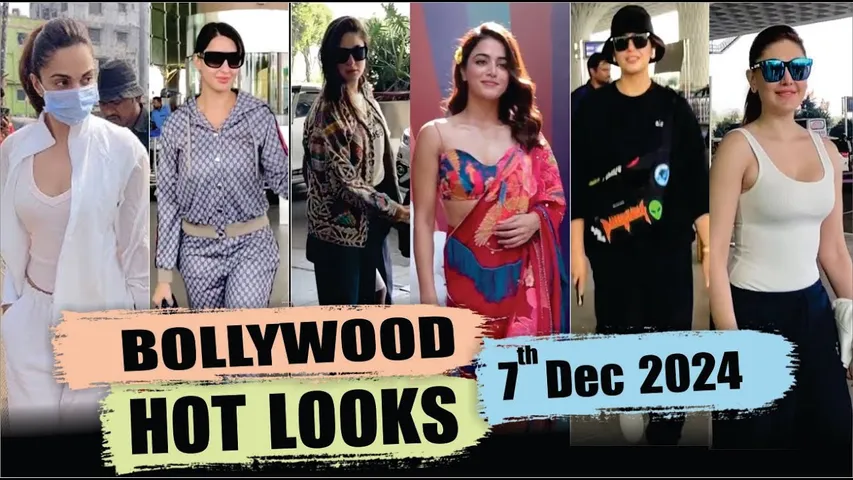 Bollywood Actress Hot Look | Kareena Kapoor | Kiara Advani | Wamiqa Gabbi | 7th Dec 2024 | 10 Pm