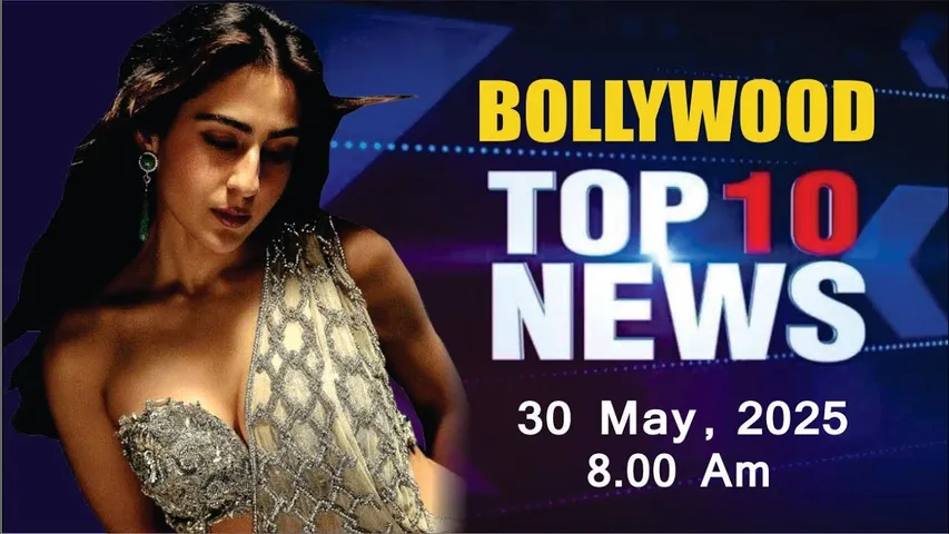 Bollywood News Today | Sara Ali Khan | Janhvi Kapoor | Kajal Aggarwal | MAA | 30th May 2025 | 8 Am