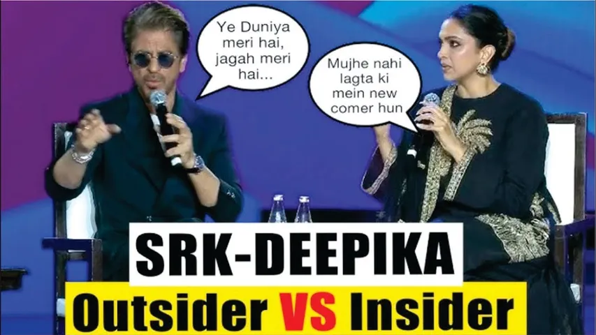 Waves 2025 | Shah Rukh Khan & Deepika Padukone take on Outsider VS Insider debate at Waves 2025