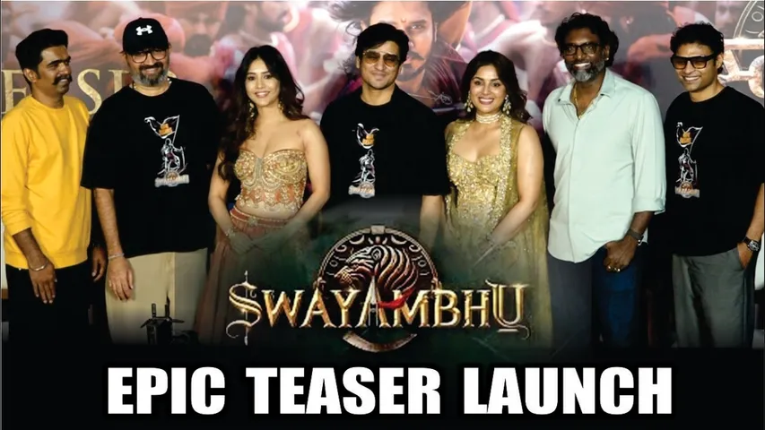 Swayambhu Movie Epic Teaser Launch | NIKHIL SIDDHARTHA | SAMYUKTHA MENON | NABHA NATESH | Swayambhu