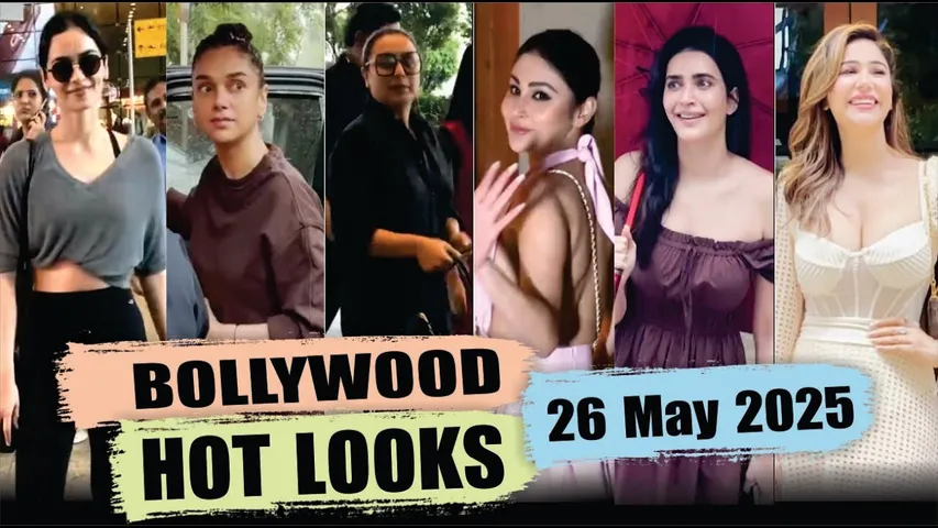 Bollywood Actress Hot Look | Aditi Rao | Tara Sutaria | Manushi Chillar | Mouni Roy | 26th May 2025