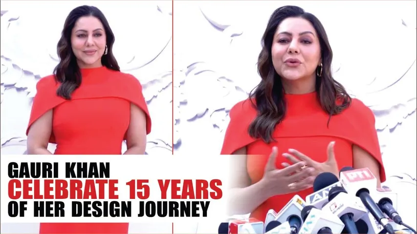 GAURI KHAN CELEBRATES 15 YEARS OF HER DESIGNING JOURNEY | GAURI KHAN