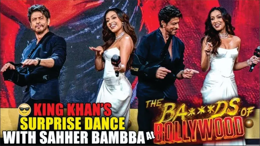 ShahRukh Khan Dances with Sahher Bambba | The Ba***ds Of Bollywood Preview Event | ShahRukh Khan