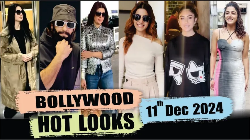 Bollywood Actress Hot Look | Katrina Kaif | Samantha Ruth | Ranveer Singh | 11th Dec 2024 | 10 Pm