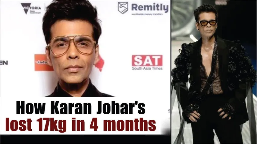 Karan Johar on His Weight loss Journey | How Karan Johar's lost 17kg Weight in 4 months |Karan Johar
