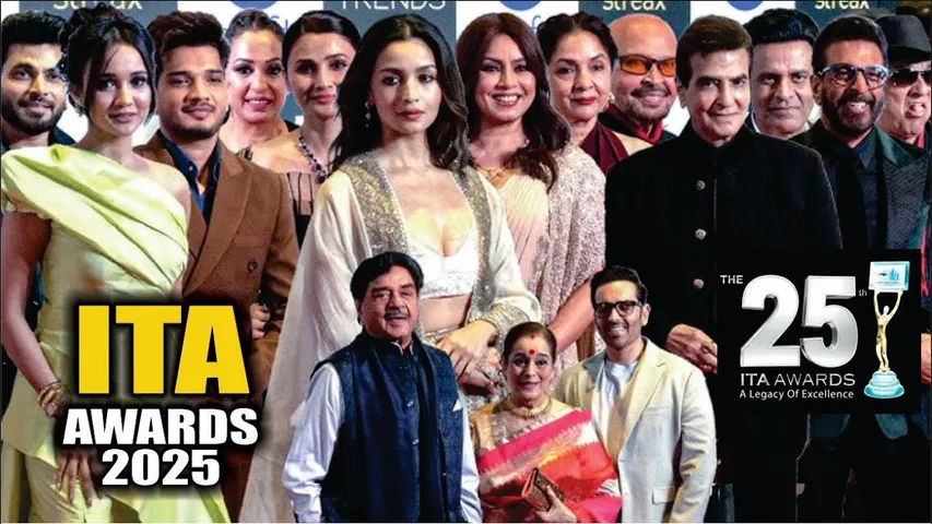 ITA awards 2025 | Alia Bhatt, Manoj Bajpayee, Nia Sharma, Rakesh Roshan, Rupali Ganguly & More
